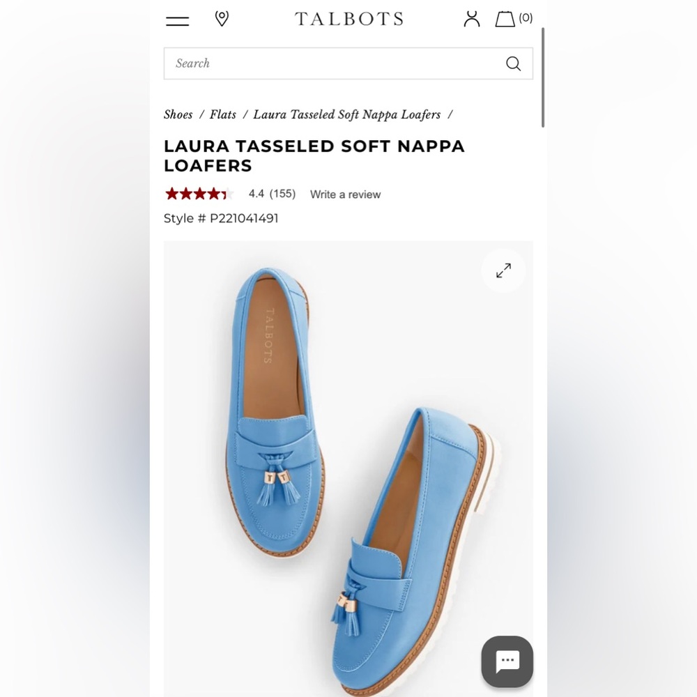 Talbots Laura loafers size 7.5
